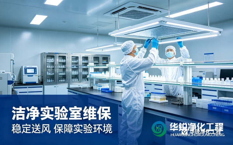 深耕西北科研净化｜华锐净化中科院兰州化物所洁净实验室改造维护项目启动